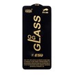 محافظ صفحه نمایش شیشه ای درجه یک Full Cover OG - ESD OVOG مدل Xiaomi Redmi Note 13 4G / Poco M7 Pro 5G - مشکی (بدون پک)