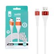 کابل شارژ فست 1.1 متری اندروید MNS مدل M018A - سفید - SMO
