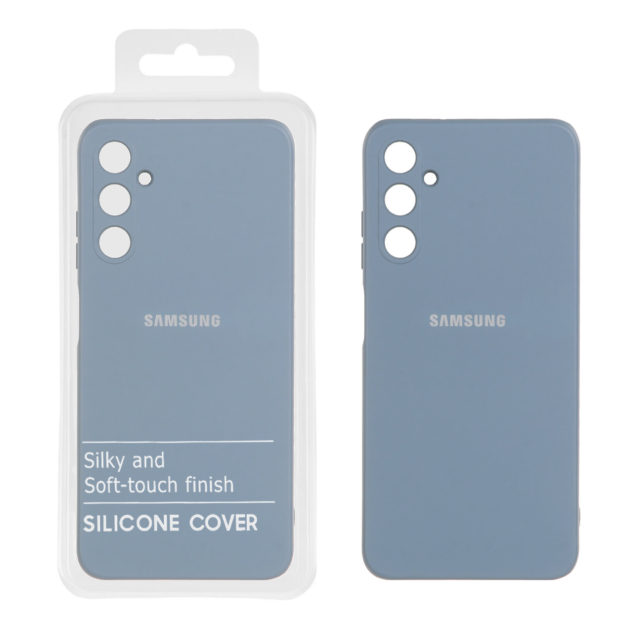 قاب نیو سیلیکون محافظ لنزدار RFF مدل Samsung Galaxy A05s / M14 4G / F14 4G - فیلی (پک دار)