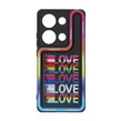 قاب Solid Case منحنی LUCKY طرح دار Xiaomi Redmi Note 14S / Note 13 Pro 4G / M6 Pro 4G - کد 38