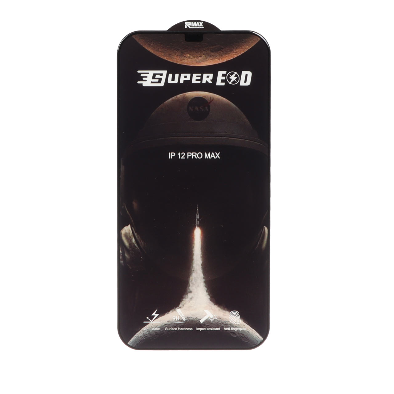محافظ صفحه نمایش شیشه ای Running Max Super ESD مدل iPhone 12 pro max (بدون پک)