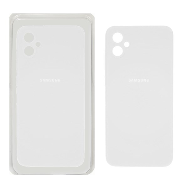 قاب سیلیکونی پاک کنی اورجینال Samsung Galaxy A05 - سفید (پک اصلی)