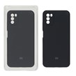 قاب سیلیکونی پاک کنی محافظ لنزدار اورجینال Xiaomi Poco M3 - مشکی (پک اصلی)
