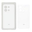 قاب سیلیکونی پاک کنی محافظ لنزدار اورجینال Xiaomi Redmi Note 13 4G - سفید (پک اصلی)