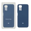 قاب سیلیکونی پاک کنی محافظ لنزدار اورجینال Xiaomi Redmi Note 11 4G / Redmi Note 11S - آبی تیره (پک اصلی)