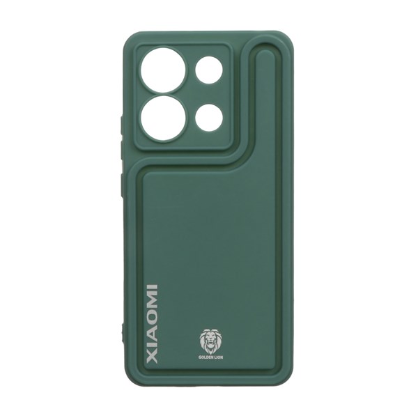 قاب Solid Case منحنی Golden Lion مدل Xiaomi Redmi Note 13 4G- سبز