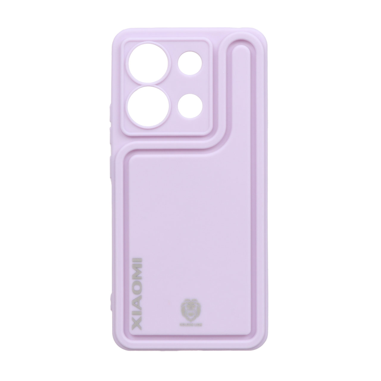 قاب Solid Case منحنی Golden Lion مدل Xiaomi Redmi Note 13 4G- یاسی