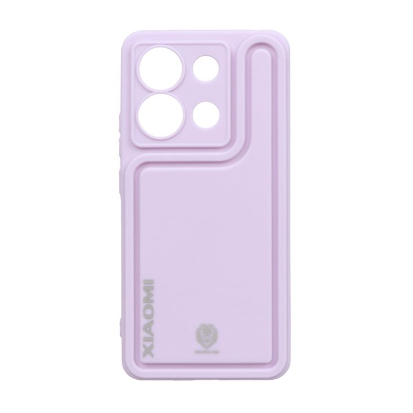 قاب Solid Case منحنی Golden Lion مدل Xiaomi Redmi Note 13 4G- یاسی