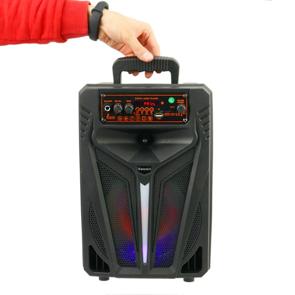 اسپیکر بلوتوثی گلکس بیت GS-15 + میکروفون و ریموت کنترل