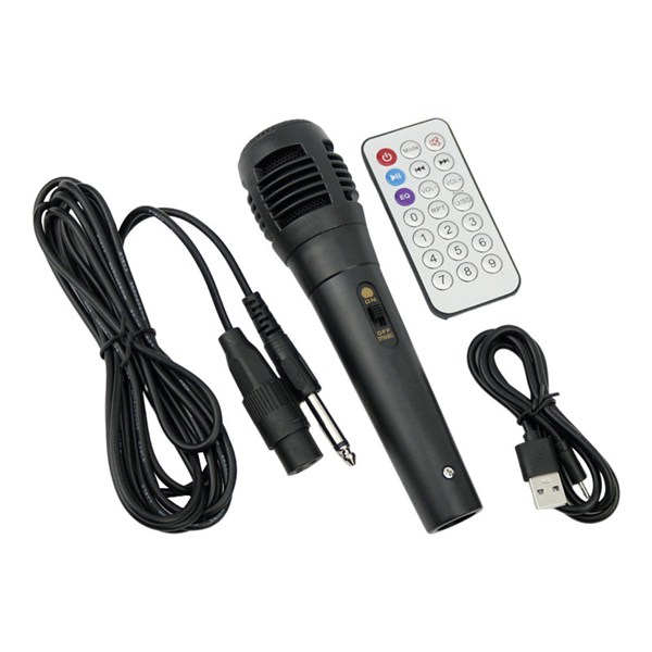 اسپیکر بلوتوثی گلکس بیت GS-15 + میکروفون و ریموت کنترل