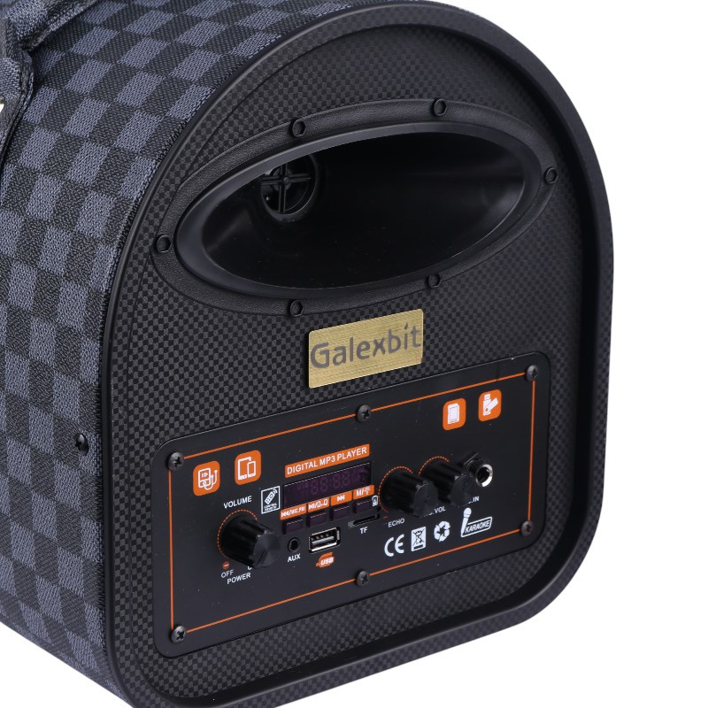اسپیکر بلوتوثی گلکس بیت GS-08 + میکروفون و ریموت کنترل