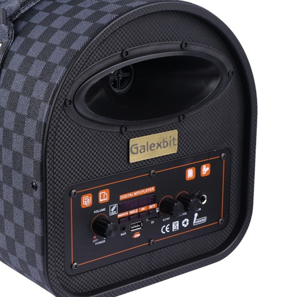 اسپیکر بلوتوثی گلکس بیت GS-08 + میکروفون و ریموت کنترل