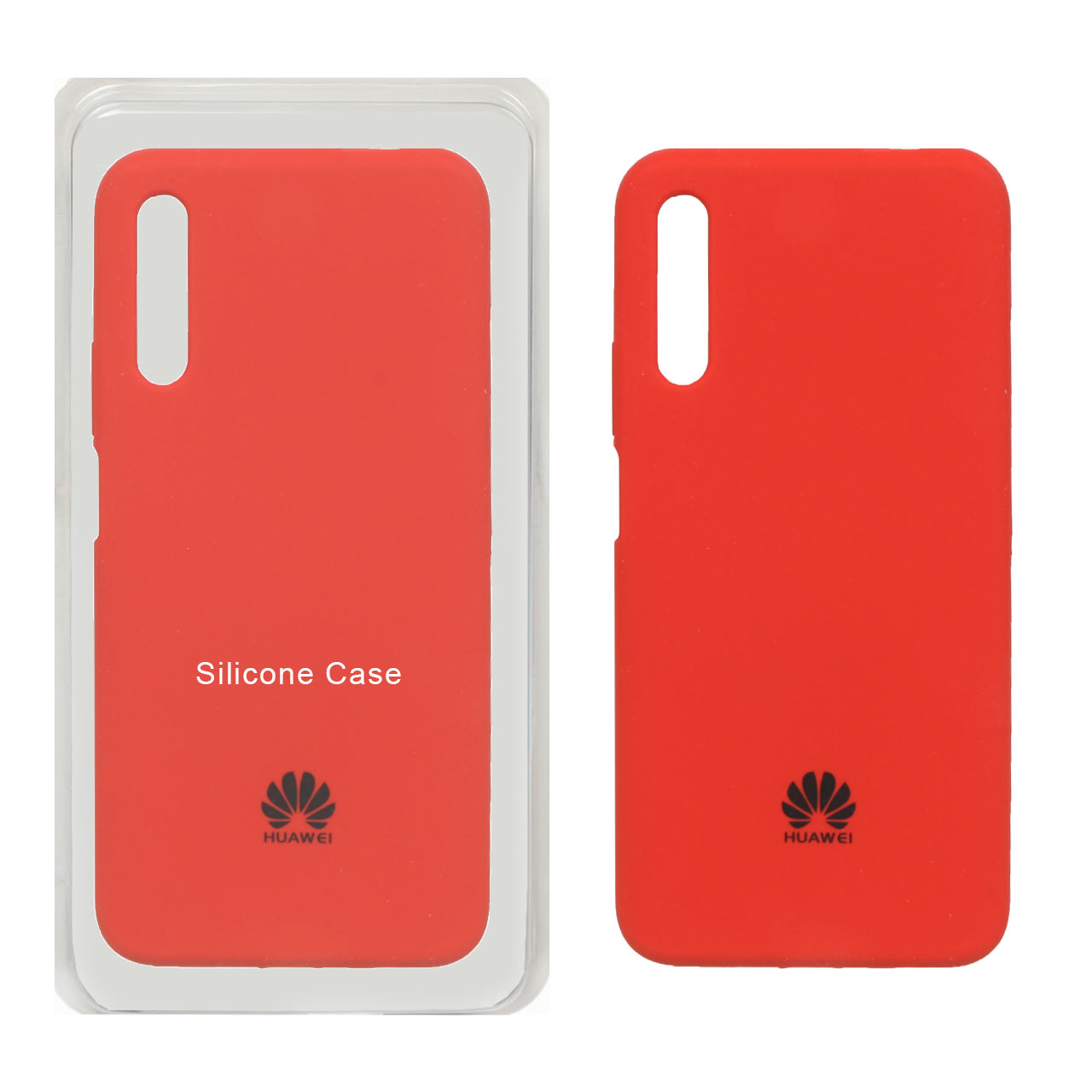 قاب سیلیکونی پاک کنی اورجینال Huawei Y9s / 9X Pro / Y9s New - قرمز (پک اصلی)