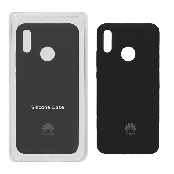 قاب سیلیکونی پاک کنی اورجینال Huawei Y9 (2019) - مشکی (پک اصلی)