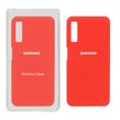 قاب سیلیکونی پاک کنی اورجینال Samsung Galaxy A750 / A7 (2018) - قرمز (پک اصلی)
