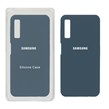 قاب سیلیکونی پاک کنی اورجینال Samsung Galaxy A750 / A7 (2018) - آبی تیره (پک اصلی)