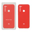 قاب سیلیکونی پاک کنی محافظ لنزدار اورجینال Xiaomi Redmi Note 8 - قرمز (پک اصلی)
