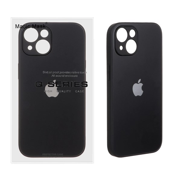 قاب اورجینال PVD ضدخش Magic Mask مدل Apple iPhone 15 - مشکی (پک دار)