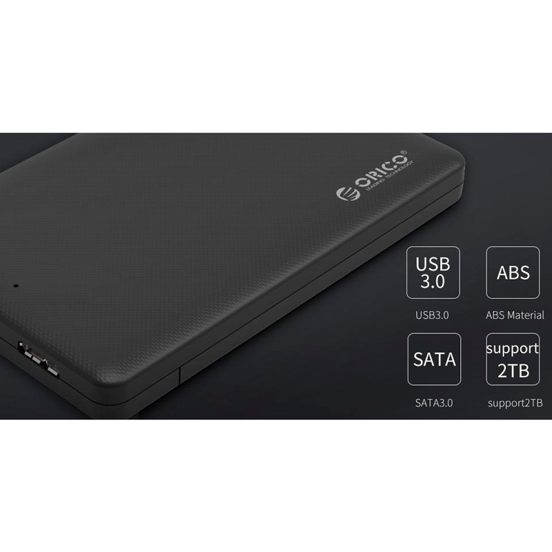 باکس هارد 2.5 اینچی HDD/SSD اوریکو 2577U3