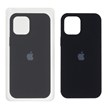 قاب سیلیکونی پاک کنی اورجینال Apple iPhone 12 Pro Max - مشکی (پک اصلی)