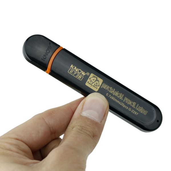 نوک مداد نوکی Know G-2297 0.7mm 2B بسته 12 عددی