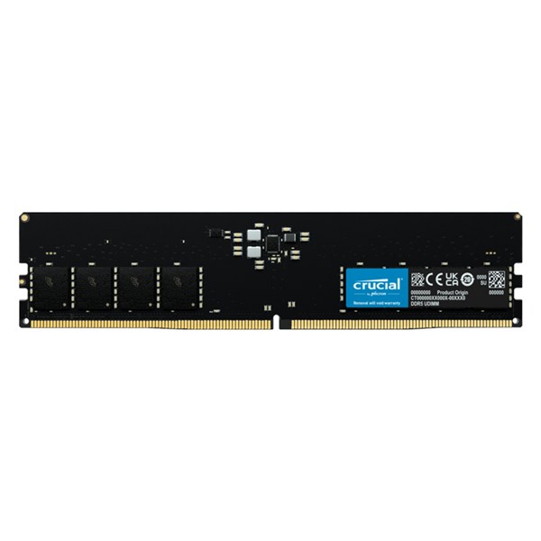 رم کامپیوتر کروشیال CT16G48C40U5 DDR5 16GB Single 4800MHz CL40
