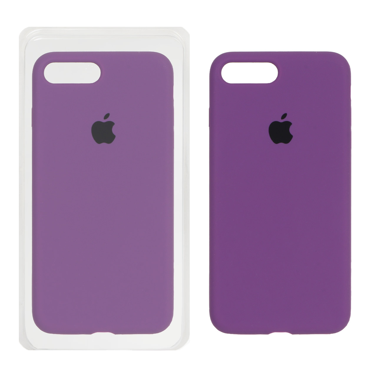 قاب سیلیکونی پاک کنی اورجینال Apple iPhone 7 Plus / iPhone 8 Plus - ارغوانی (پک اصلی)