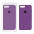 قاب سیلیکونی پاک کنی اورجینال Apple iPhone 7 Plus / iPhone 8 Plus - ارغوانی (پک اصلی)