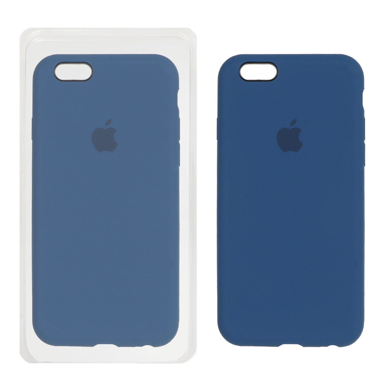 قاب سیلیکونی پاک کنی اورجینال Apple iPhone 6 / iPhone 6s - آبی اقیانوسی (پک اصلی)