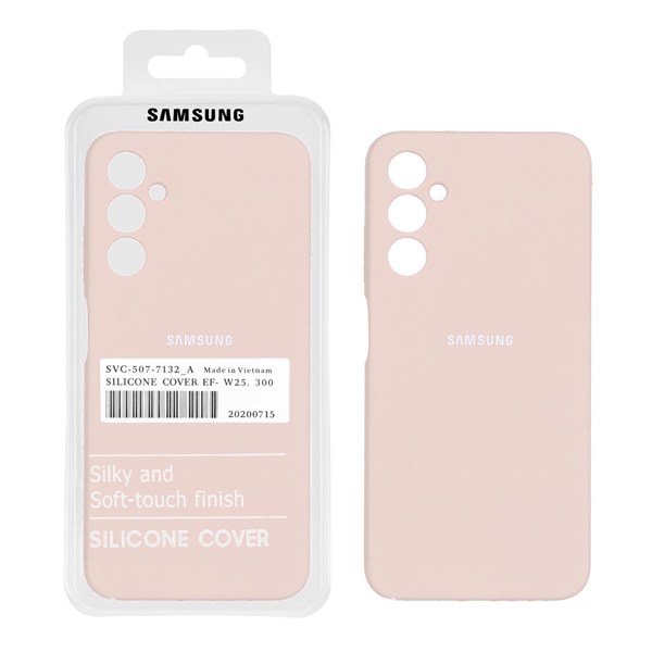 قاب سیلیکونی پاک کنی اورجینال درجه یک Samsung Galaxy A05s - کالباسی (پک دار)
