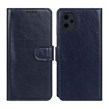 کیف موبایل چرمی مگنتی محافظ لنزدار Samsung Galaxy A05 - سرمه ای
