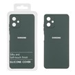 قاب نیو سیلیکون محافظ لنزدار RFF مدل Samsung Galaxy A06 - سبز تیره (پک دار)