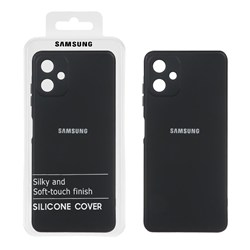 قاب نیو سیلیکون محافظ لنزدار RFF مدل Samsung Galaxy A06 - مشکی (پک دار)