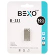 فلش مموری BEXO USB2.0 مدل B-331 ظرفیت 16GB - نقره ای (گارانتی داده پردازی آواتک)