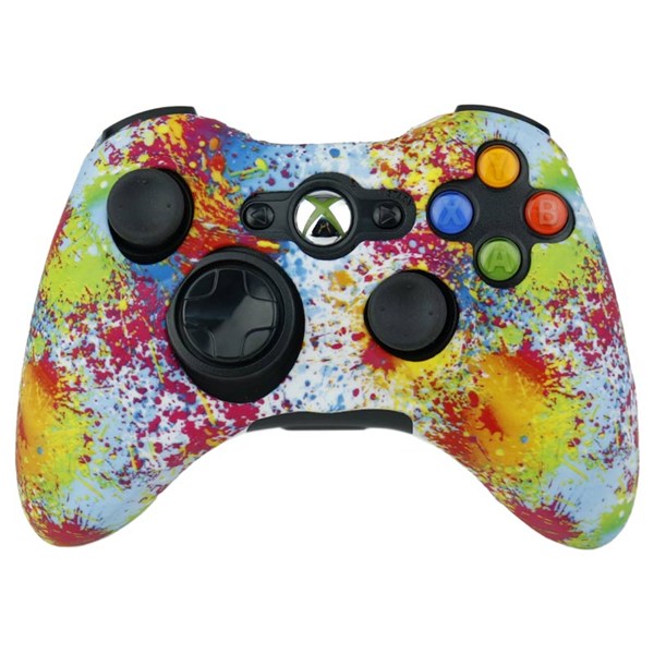 روکش دسته بازی Xbox 360 طرح رنگی
