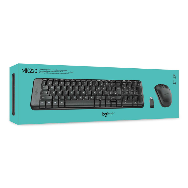 کیبورد و موس بی سیم لاجیتک MK220