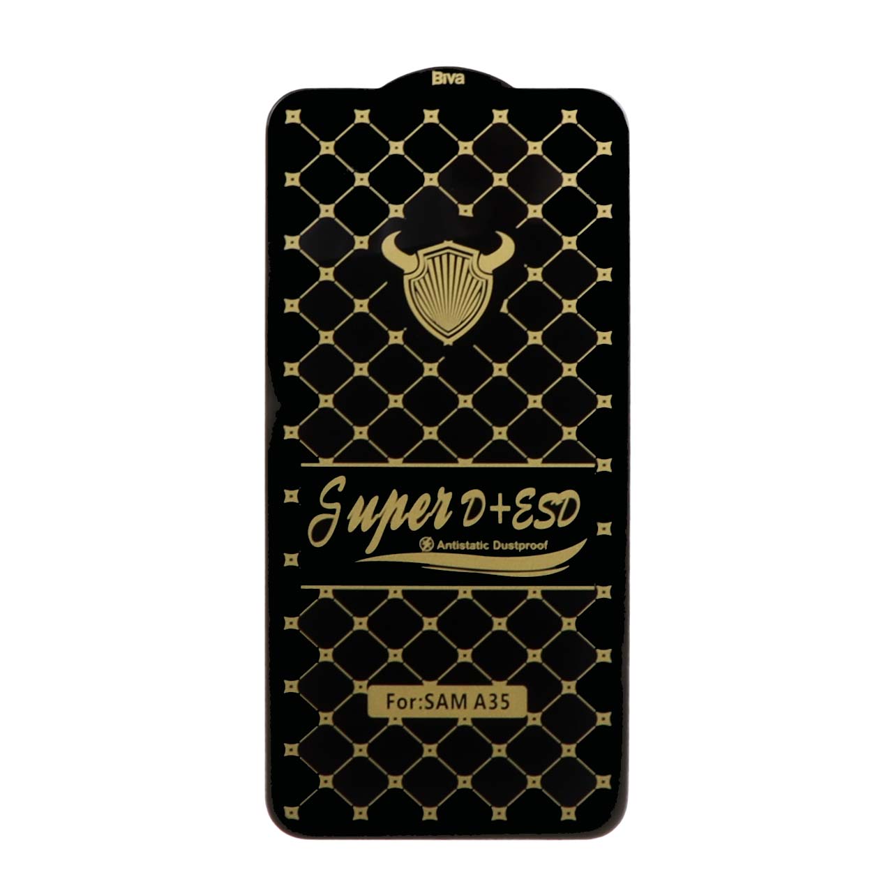 محافظ صفحه نمایش شیشه ای Full Cover Super D Plus Biva مدل Samsung Galaxy A27 / A35 / A55 - مشکی (بدون پک)