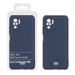 قاب نیو سیلیکون محافظ لنزدار RFF مدل Xiaomi Redmi Note 10 4G / Redmi Note 10S / Poco M5S - سرمه ای (پک دار)