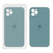 قاب سیلیکونی پاک کنی محافظ لنزدار اورجینال Apple iPhone 11 Pro Max - سبز دریایی (پک اصلی)