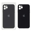 قاب سیلیکونی پاک کنی محافظ لنزدار اورجینال Apple iPhone 11 Pro Max - مشکی (پک اصلی)