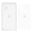 قاب سیلیکونی پاک کنی محافظ لنزدار اورجینال Apple iPhone 11 Pro - سفید (پک اصلی)