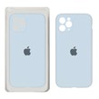 قاب سیلیکونی پاک کنی محافظ لنزدار اورجینال Apple iPhone 11 Pro - آبی روشن (پک اصلی)