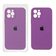 قاب سیلیکونی پاک کنی محافظ لنزدار اورجینال Apple iPhone 12 Pro - ارغوانی (پک اصلی)