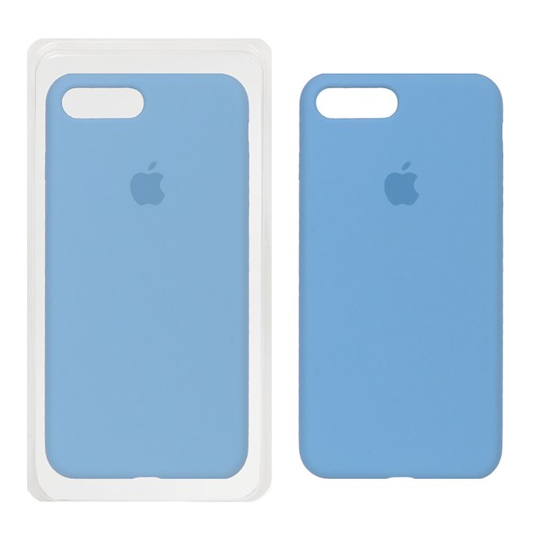 قاب سیلیکونی پاک کنی اورجینال Apple iPhone 7 Plus / iPhone 8 Plus - آبی نیلی (پک اصلی)