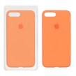 قاب سیلیکونی پاک کنی اورجینال Apple iPhone 7 Plus / iPhone 8 Plus - نارنجی (پک اصلی)