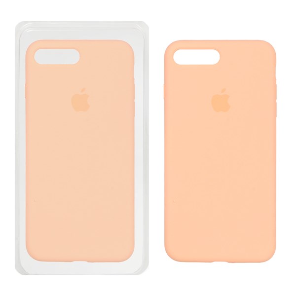 قاب سیلیکونی پاک کنی اورجینال Apple iPhone 7 Plus / iPhone 8 Plus - گلبهی (پک اصلی)