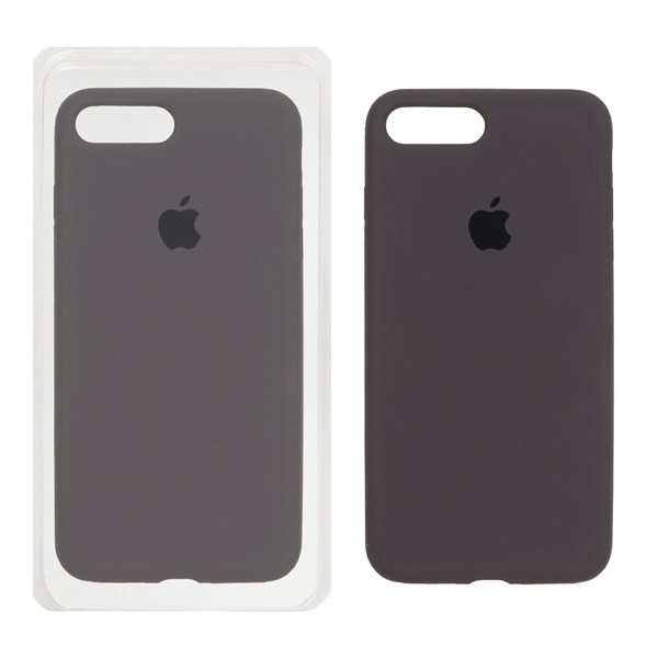قاب سیلیکونی پاک کنی اورجینال Apple iPhone 7 Plus / iPhone 8 Plus - خاکستری (پک اصلی)
