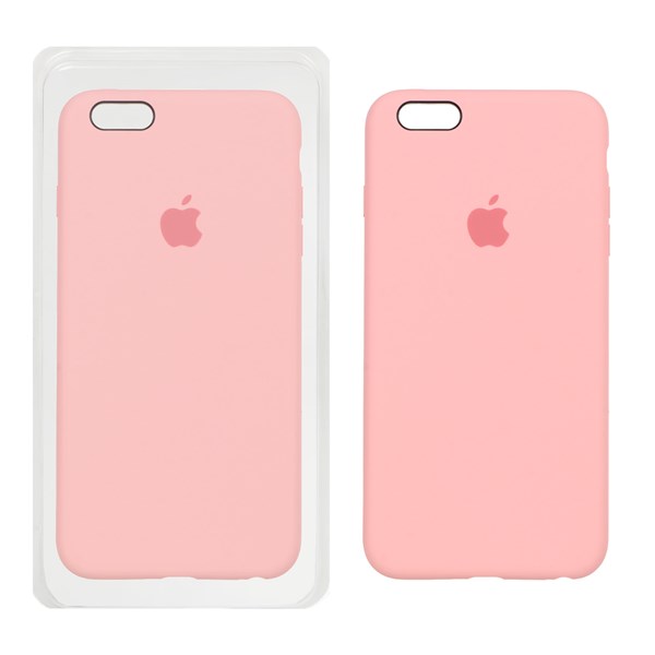 قاب سیلیکونی پاک کنی اورجینال Apple iPhone 6 Plus / iPhone 6s Plus - صورتی کد 4 (پک اصلی)