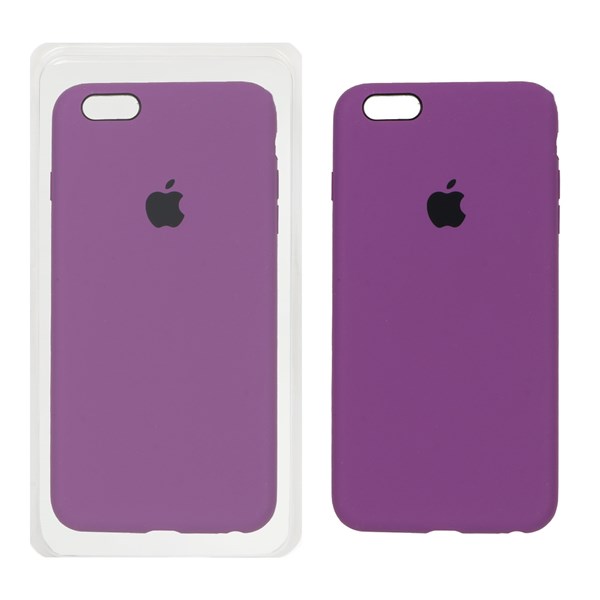 قاب سیلیکونی پاک کنی اورجینال Apple iPhone 6 Plus / iPhone 6s Plus - ارغوانی (پک اصلی)