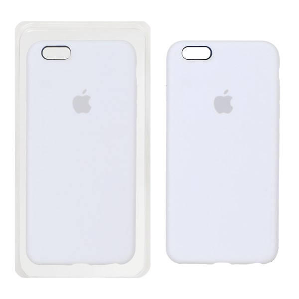 قاب سیلیکونی پاک کنی اورجینال Apple iPhone 6 Plus / iPhone 6s Plus - سفید (پک اصلی)